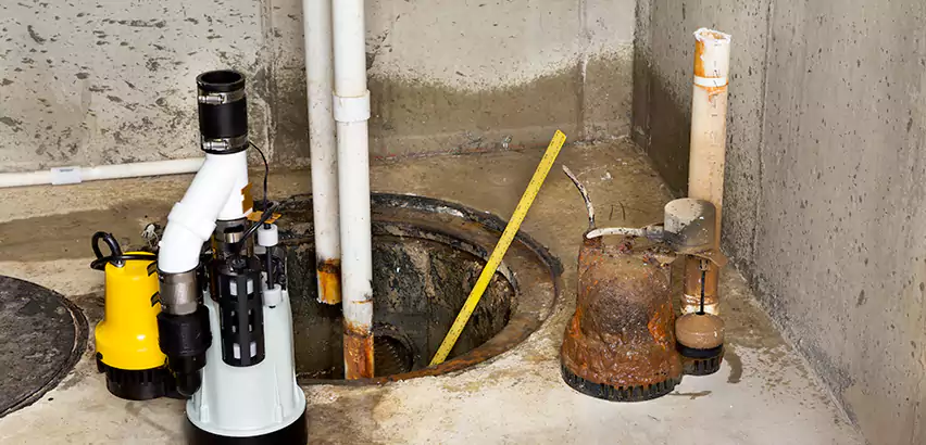 Installing Sump Pump in Finished Basement in Kendale Lakes, FL