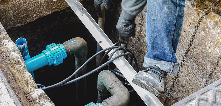 Zoeller Sewage Ejector Pump System in Kendale Lakes