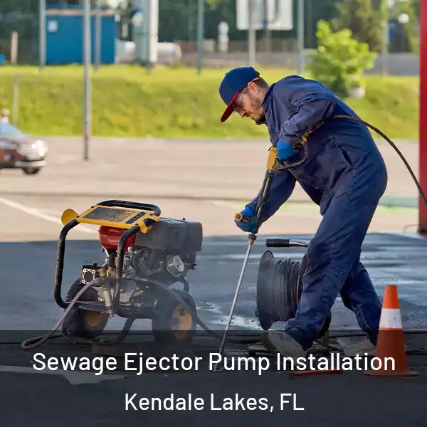 Sewage Ejector Pump Installation Kendale Lakes, FL